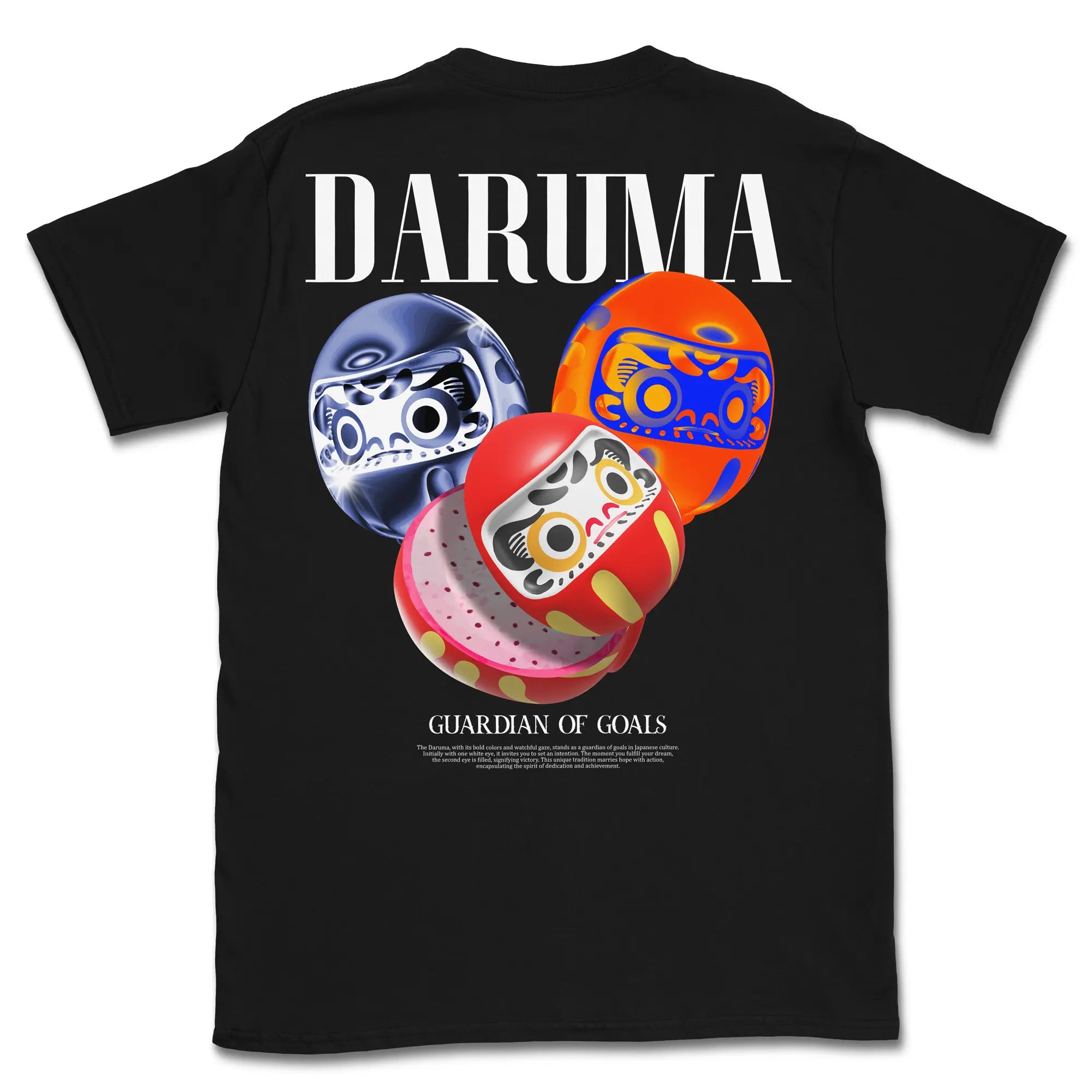 Daruma Trio [Backprint] // T-Shirt