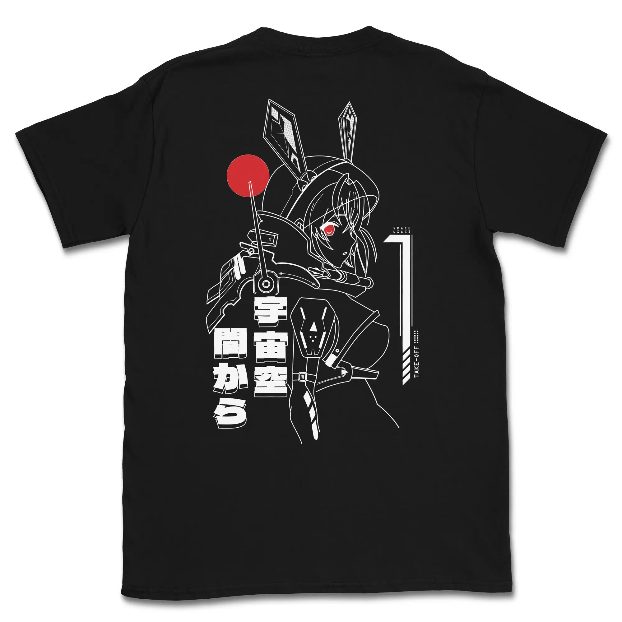 Space Usagi Gen1 [Backprint] // T-Shirt