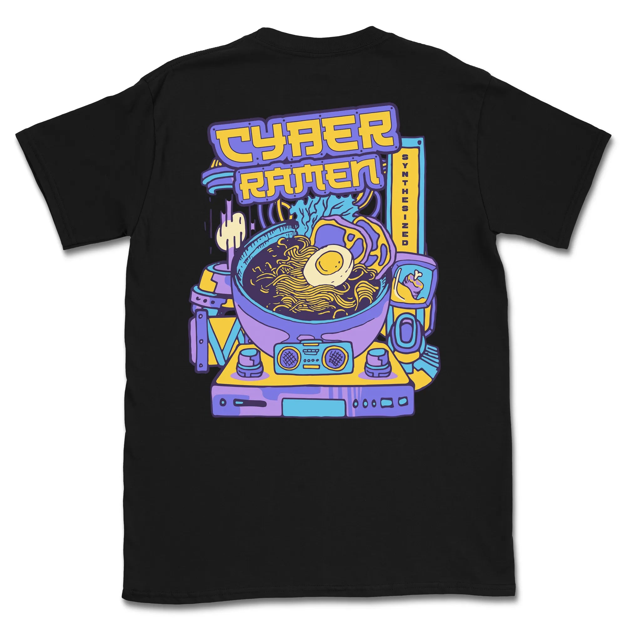 Cyber Ramen [Backprint] // T-Shirt