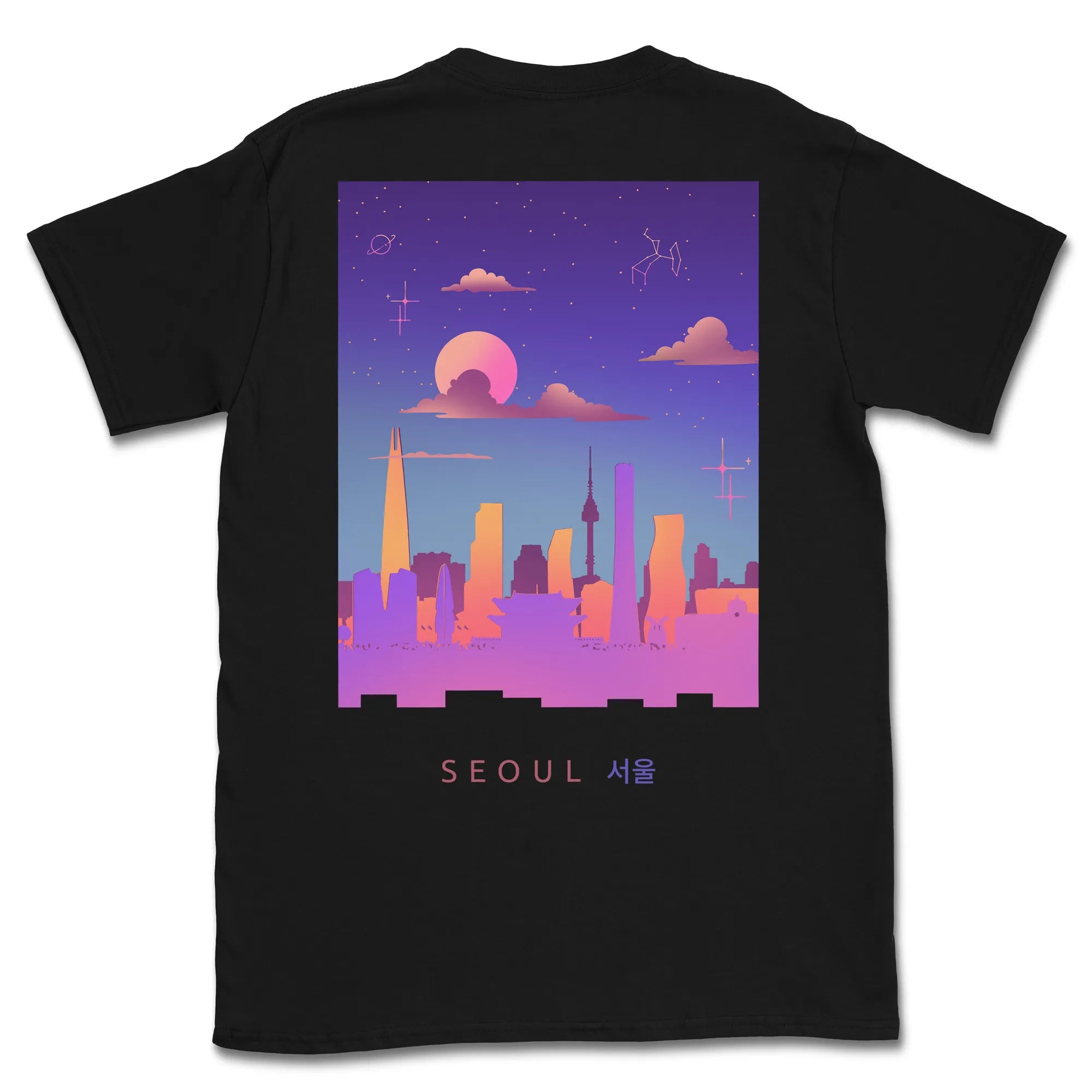 Seoul Sky [Backprint] // T-Shirt