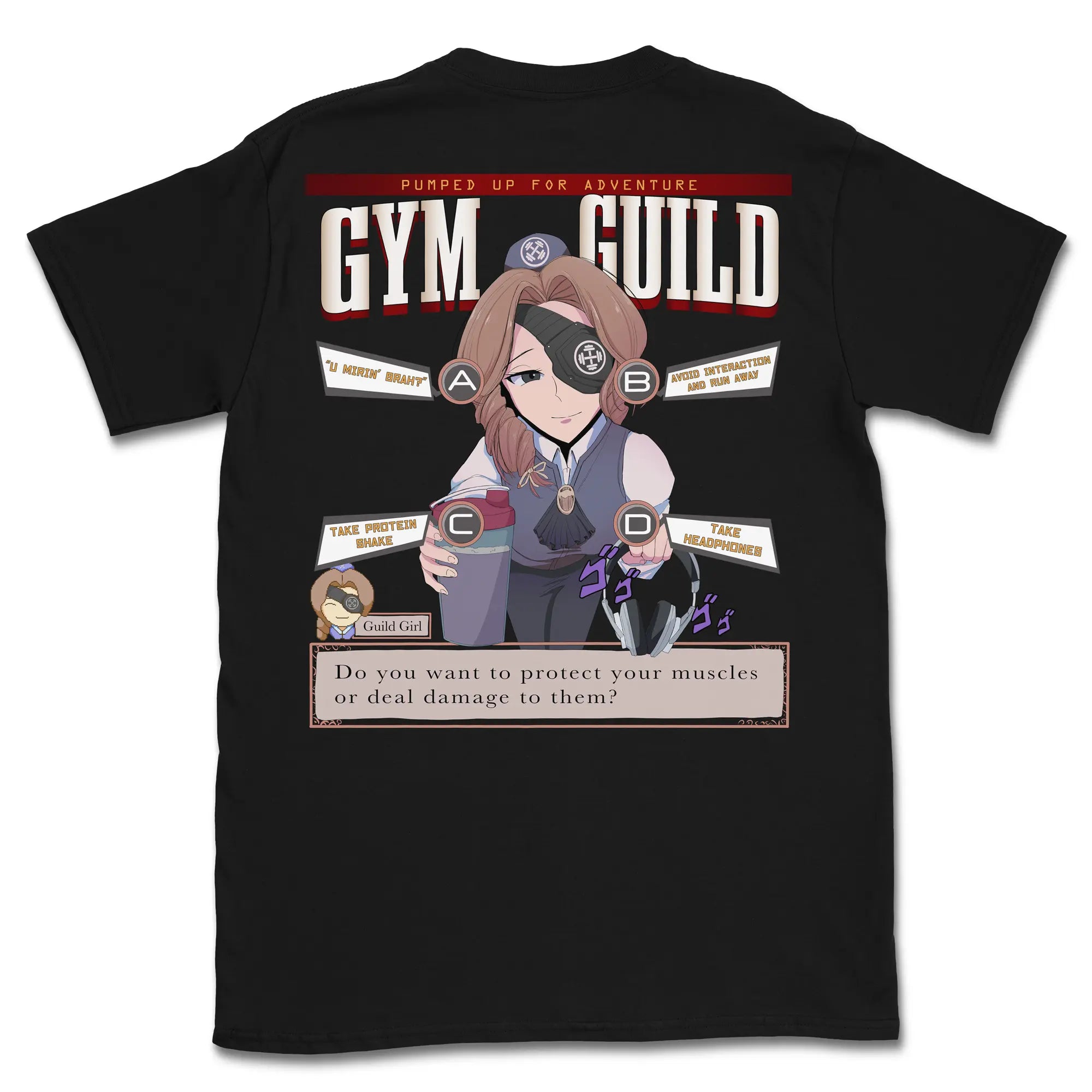 Gym Guild [Backprint] // T-Shirt