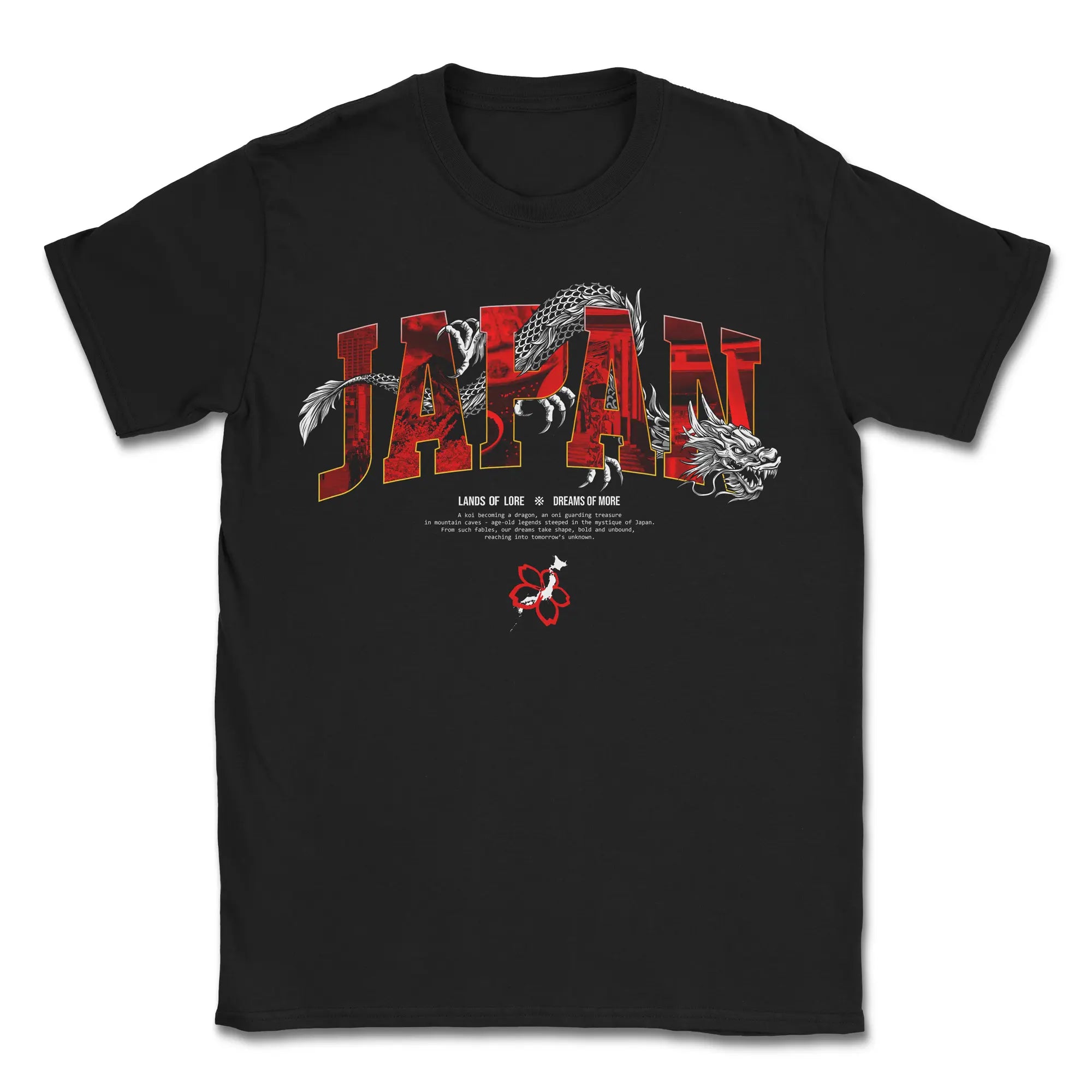 Japan Lands Of Lore Red // T-Shirt