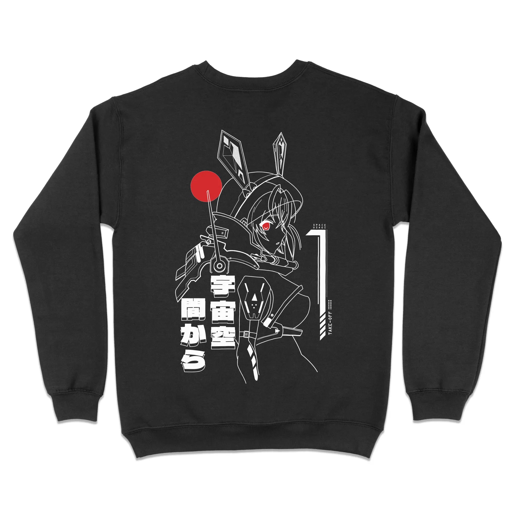 Space Usagi Gen1 [Backprint] // Sweatshirt