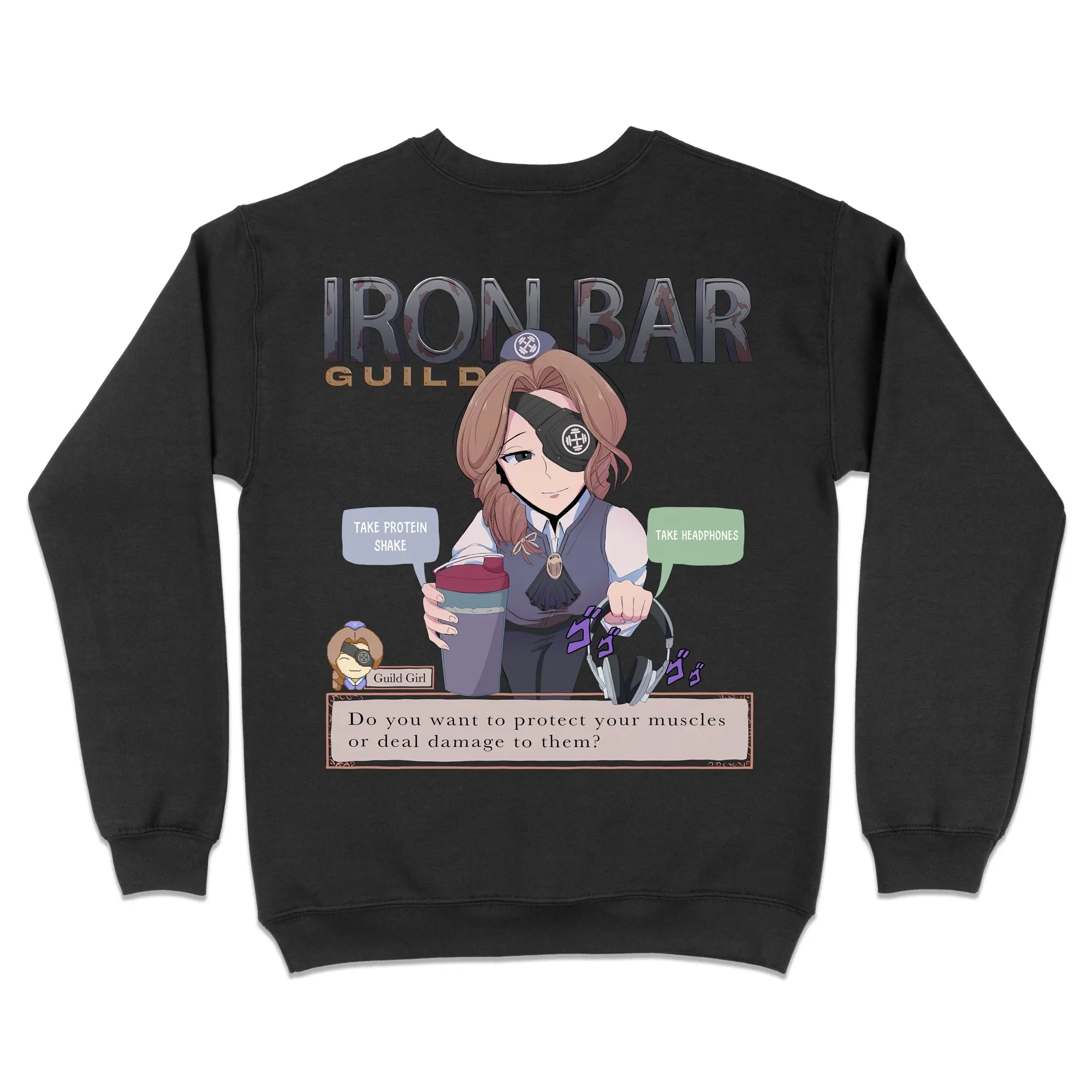 Iron Bar Guild [Backprint] // Sweatshirt