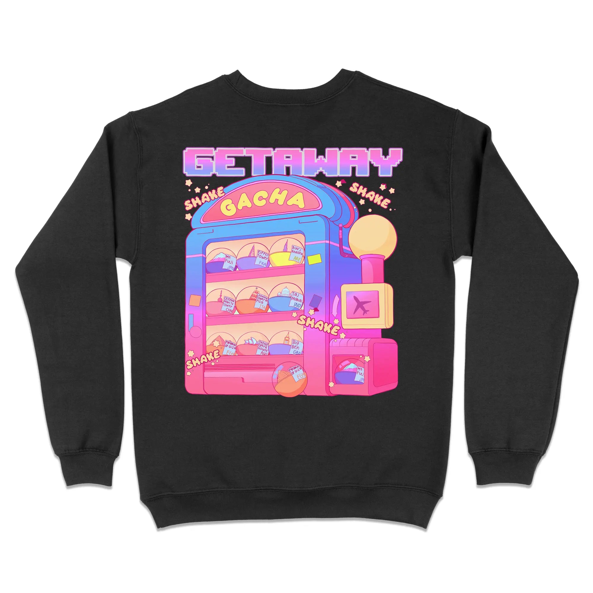 Gacha Getaway [Backprint] // Sweatshirt