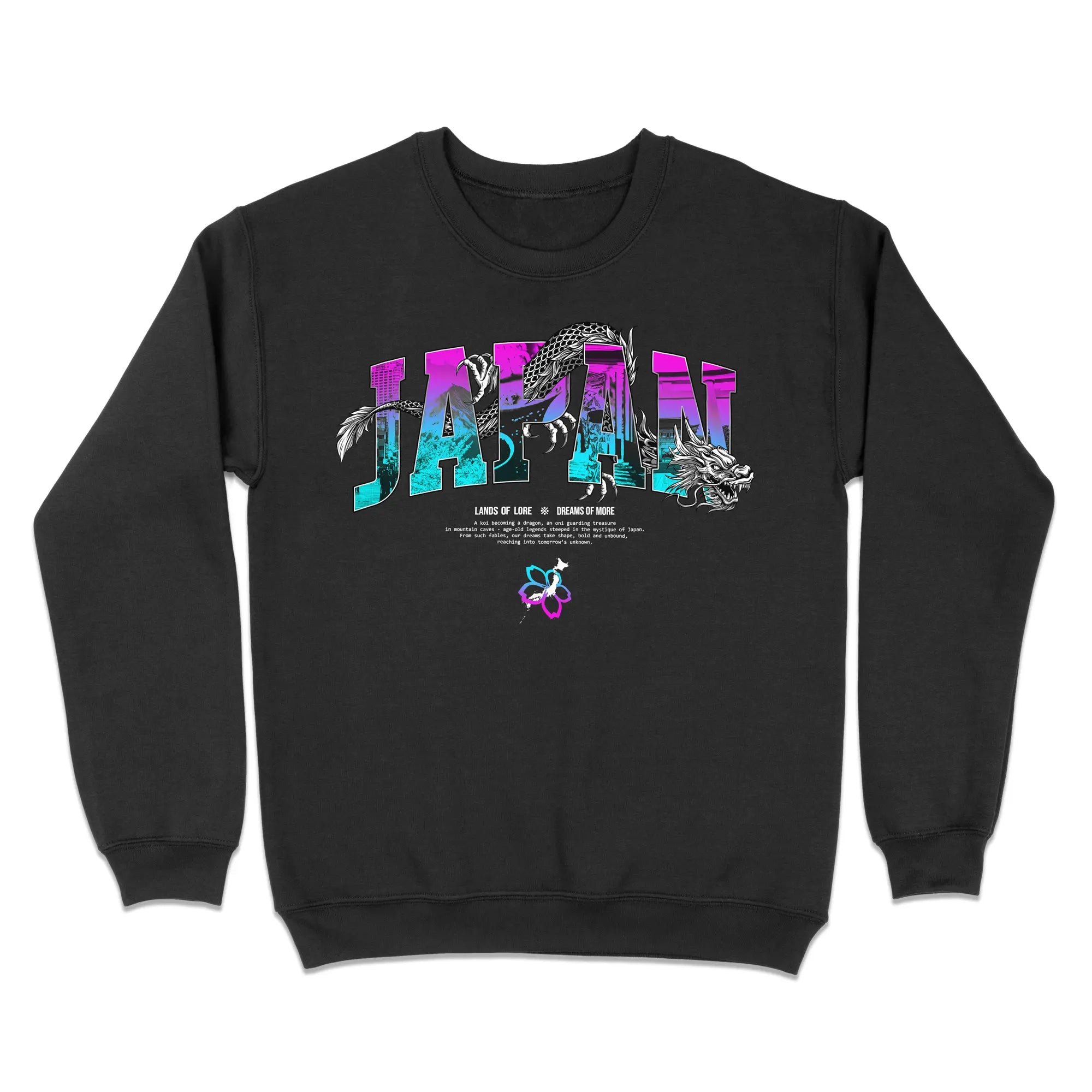 Japan Lands Of Lore Purple Grad // Sweatshirt