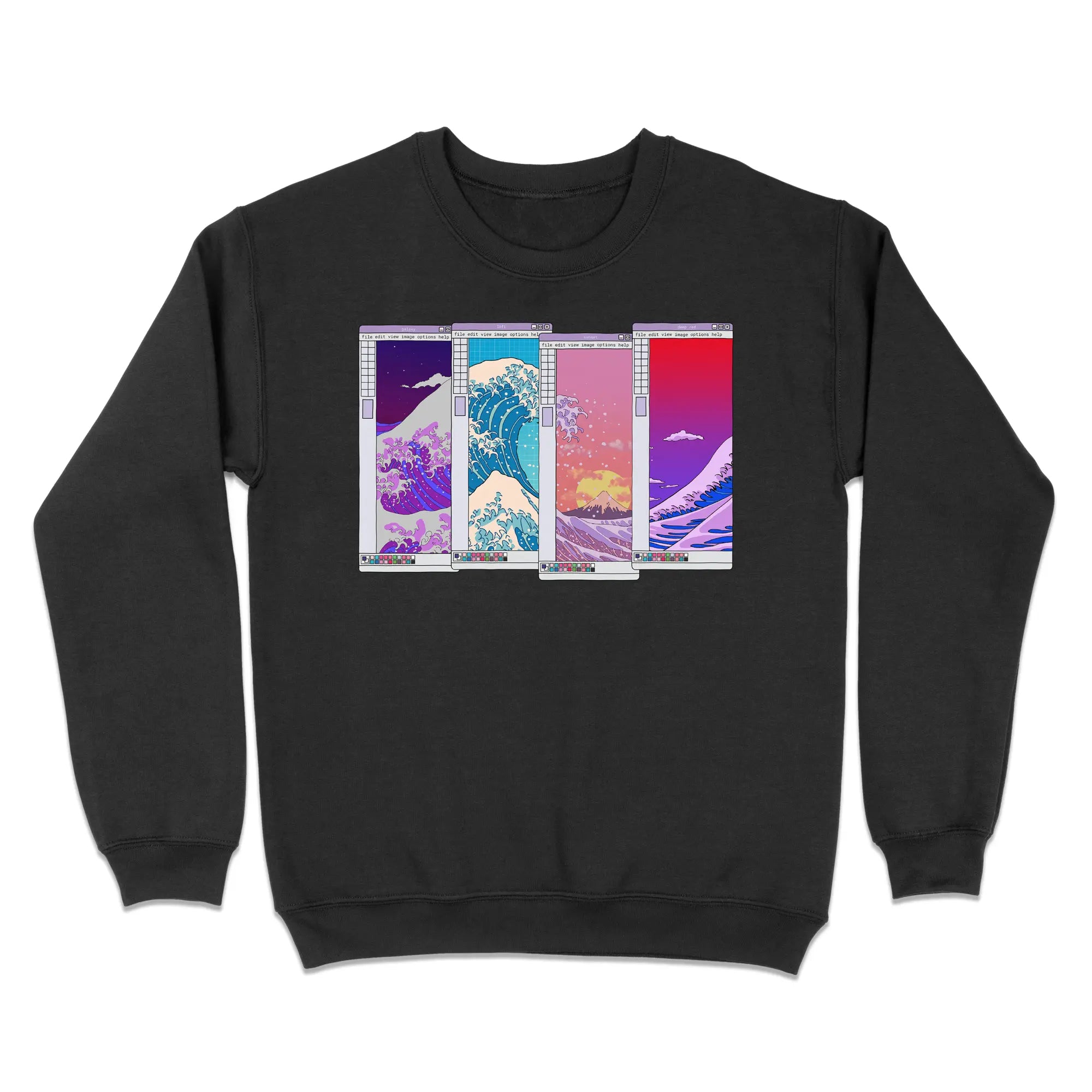 Great Wave Off LoFi // Sweatshirt