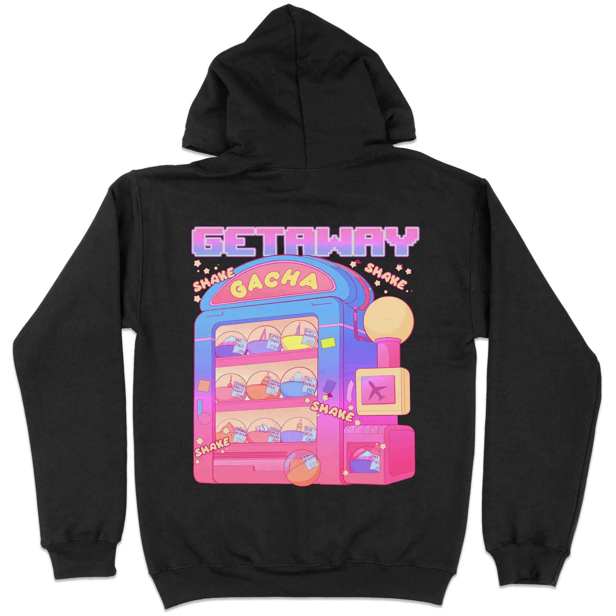 Gacha Getaway [Backprint] // Hoodie