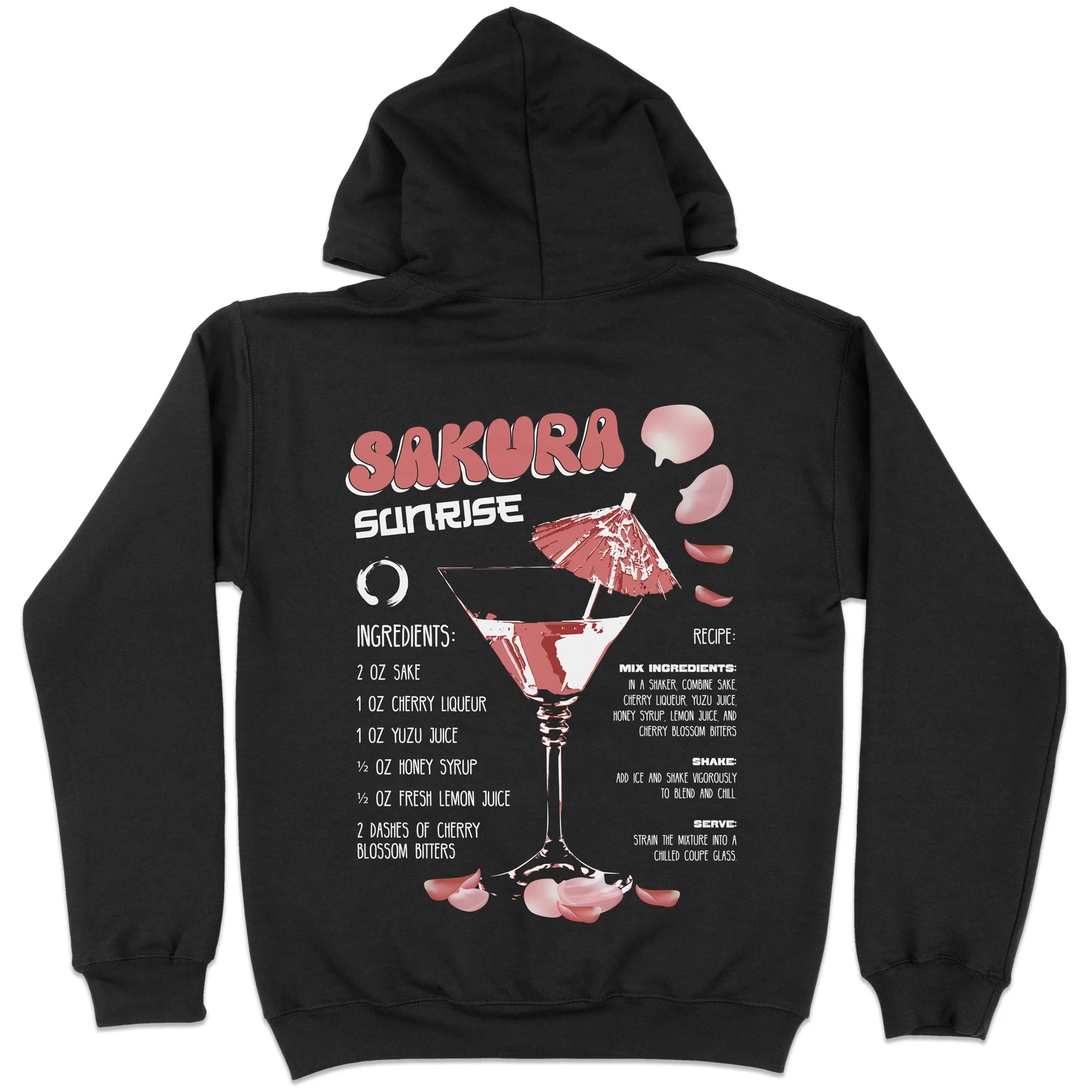 Sakura Sunrise [Backprint] // Hoodie