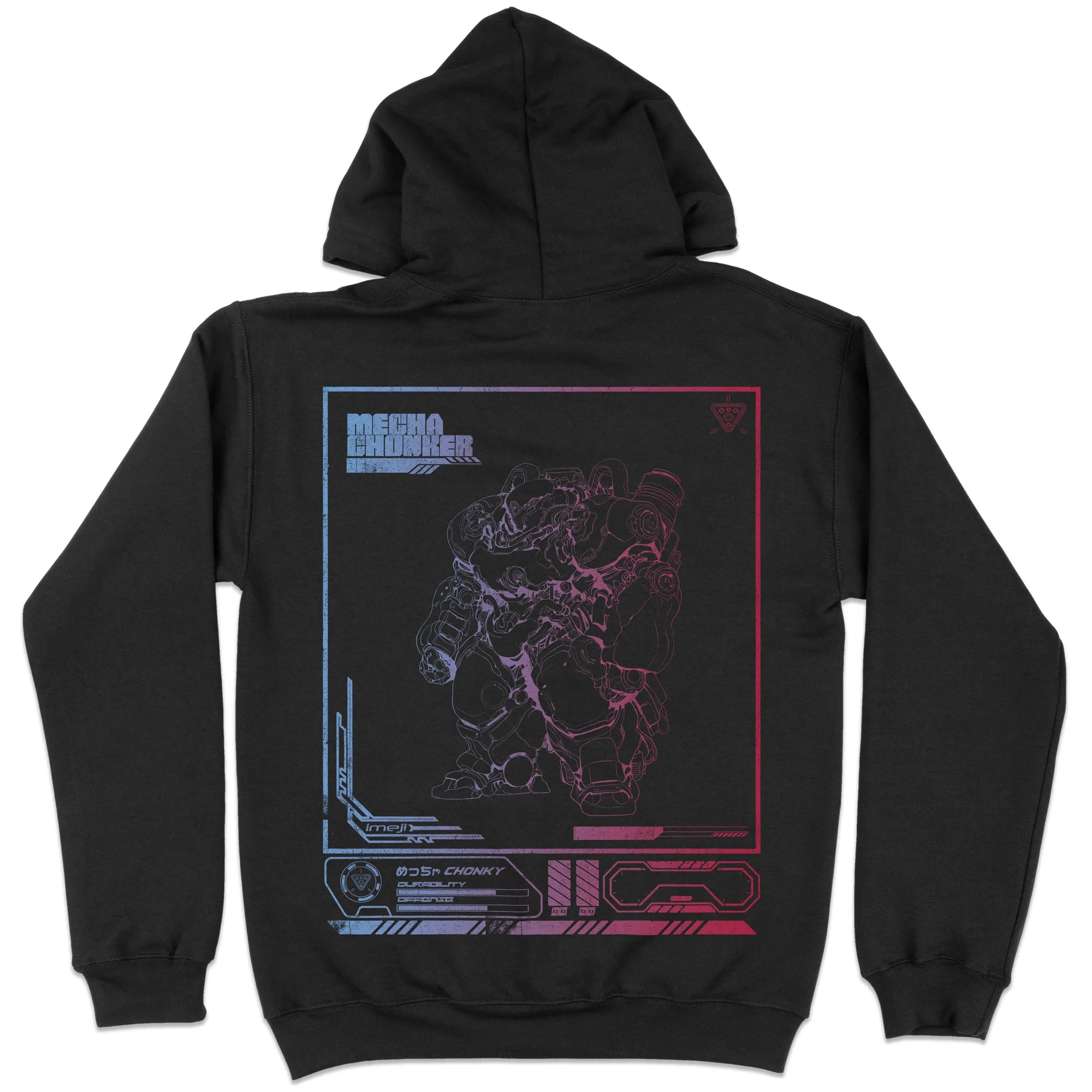 Mecha Chonker Chonker Color [Backprint] // Hoodie