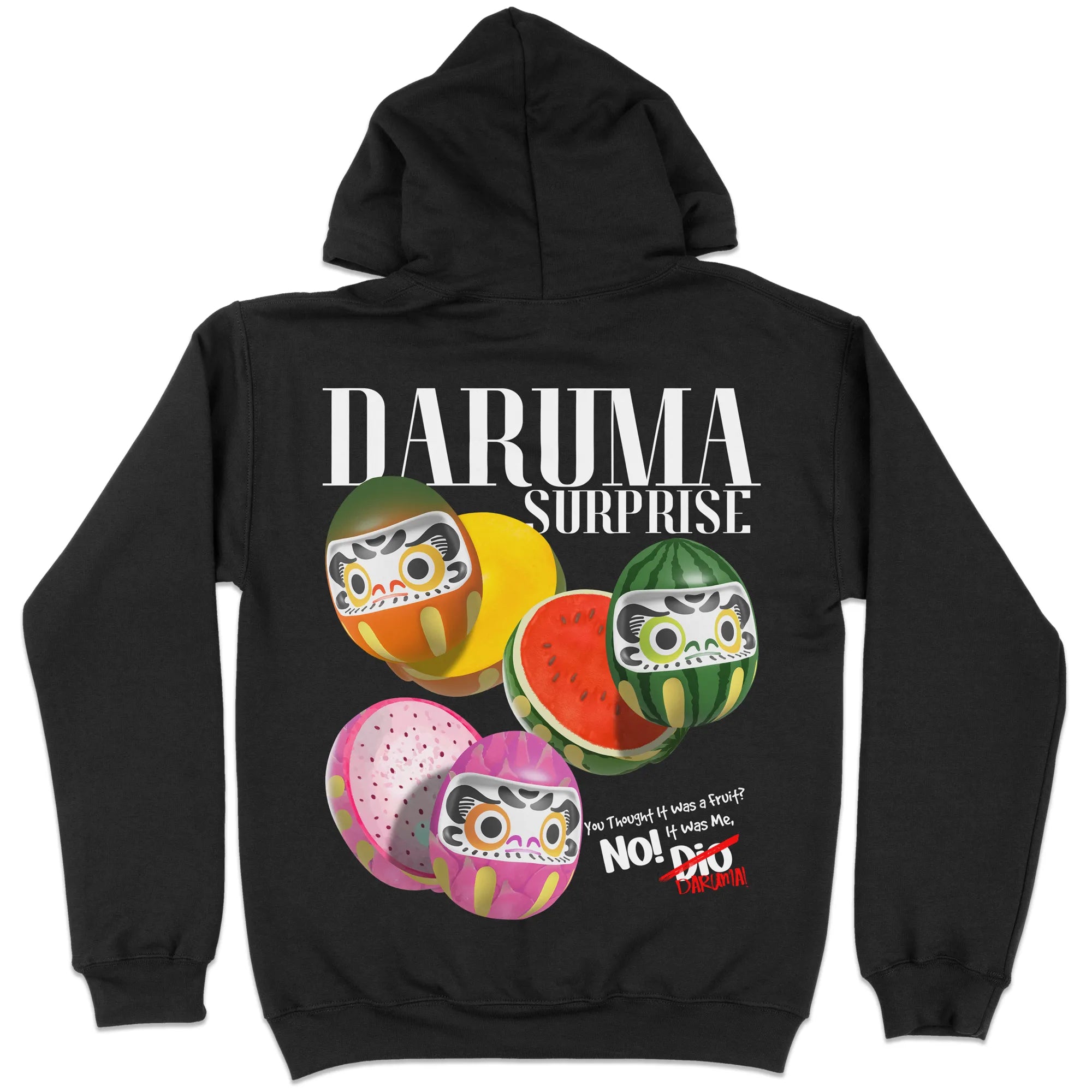 Daruma Surprise [Backprint] // Hoodie