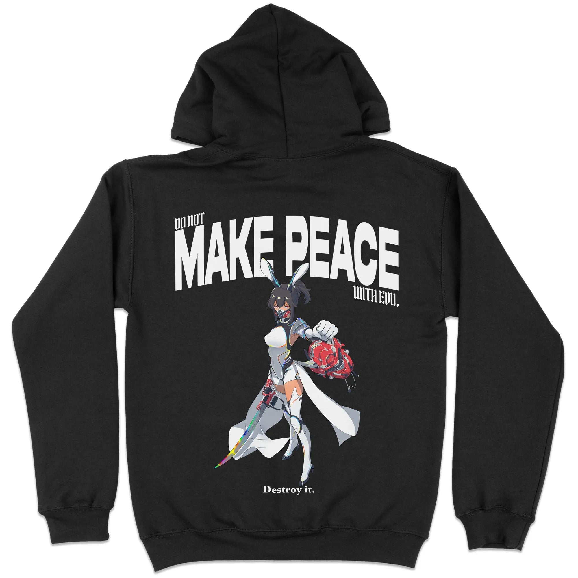 Do Not Make Peace With Evil Gen1 [Backprint] // Hoodie