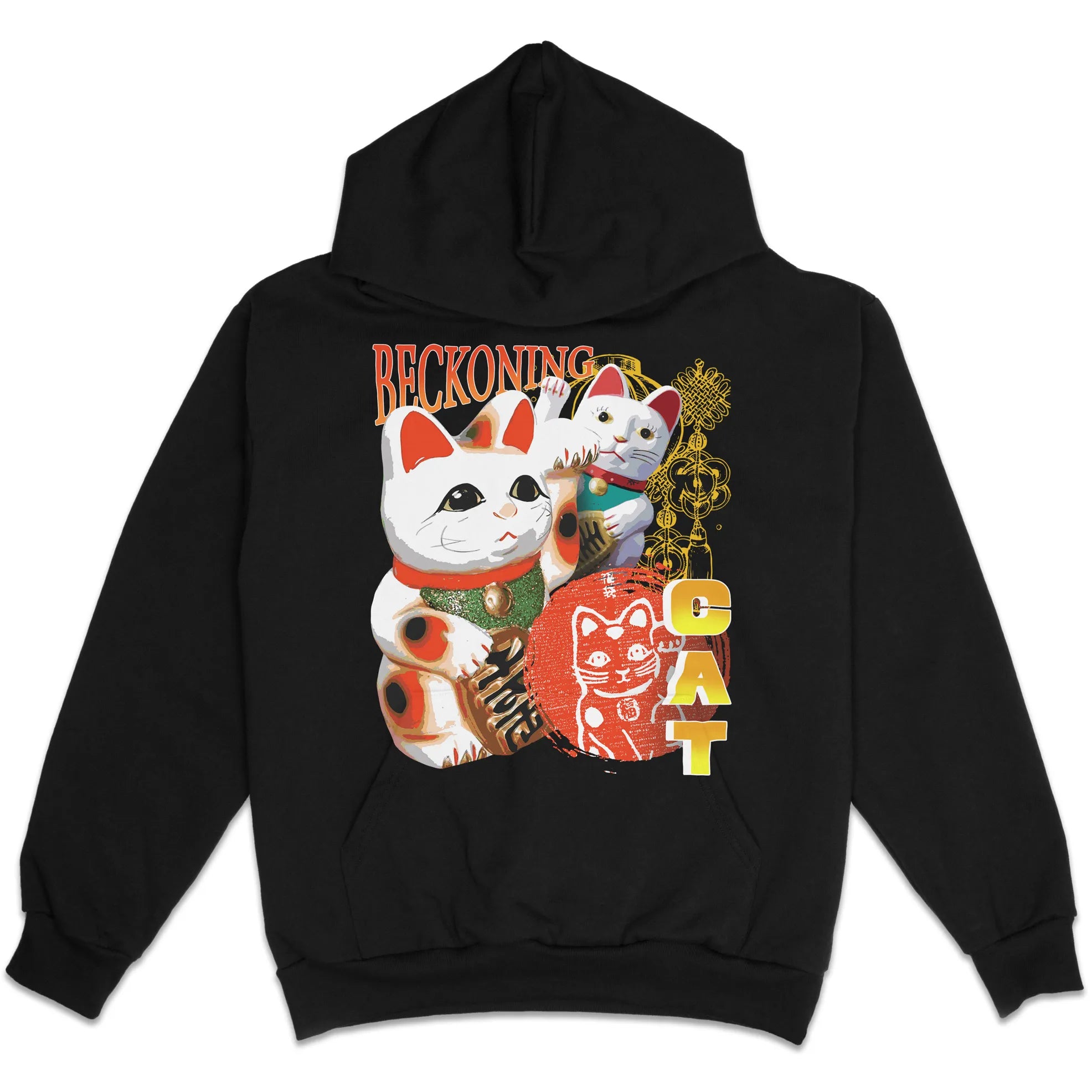 Bootleg Beckoning Cat // Hoodie