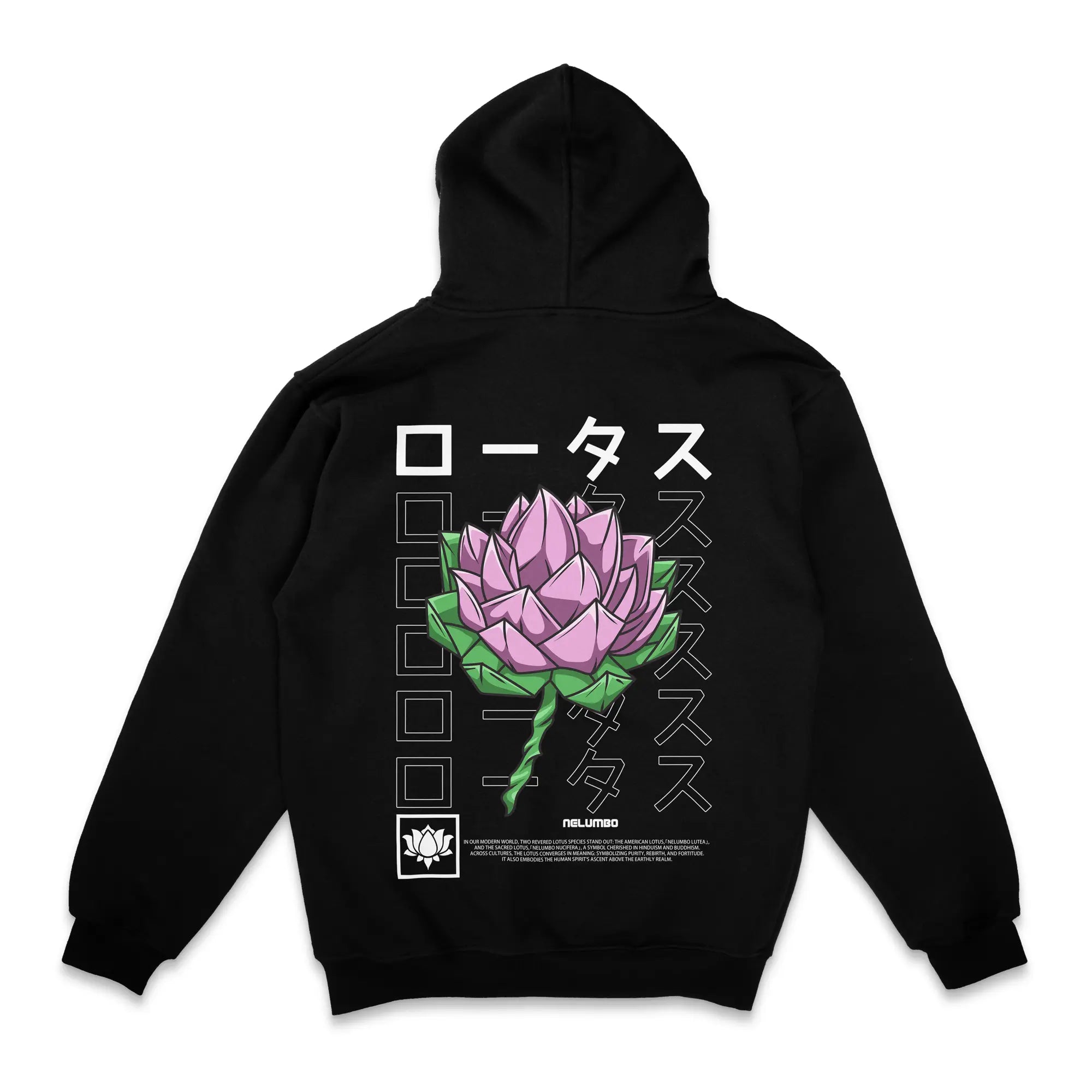 Nelumbo [Backprint] // Zip Hoodie