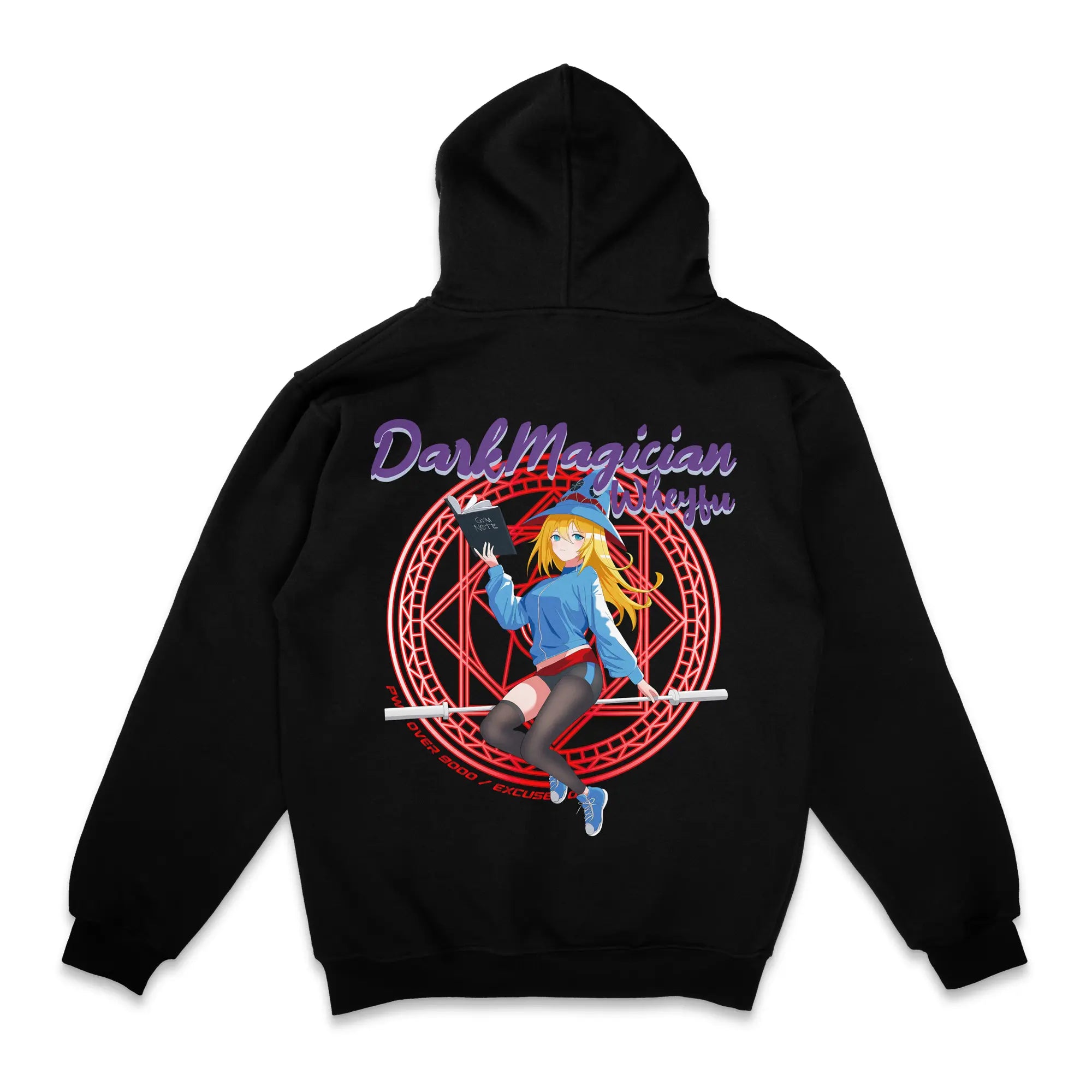 Dark Magician Wheyfu [Backprint] // Zip Hoodie