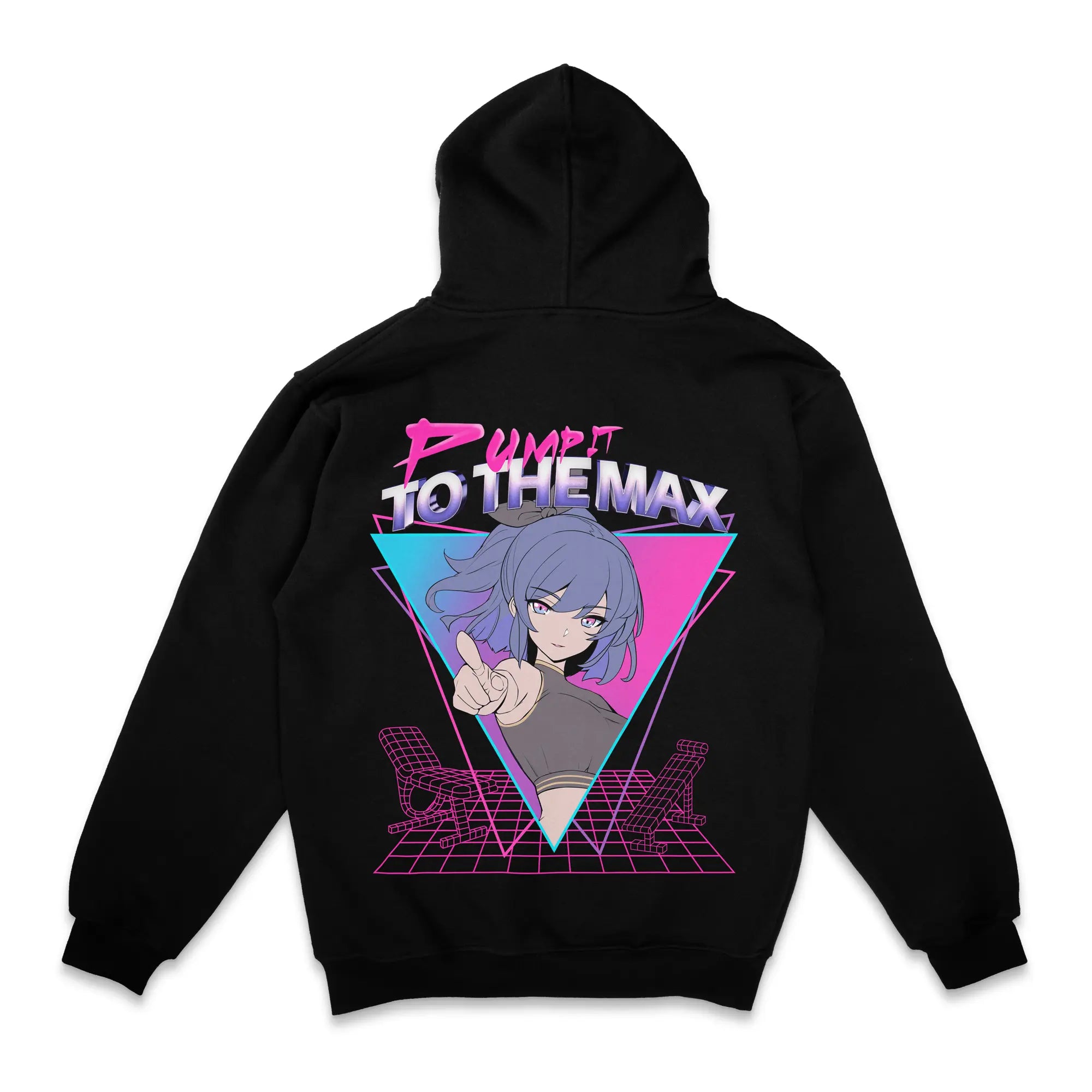 Pump It To The Max Gen1 [Backprint] // Zip Hoodie