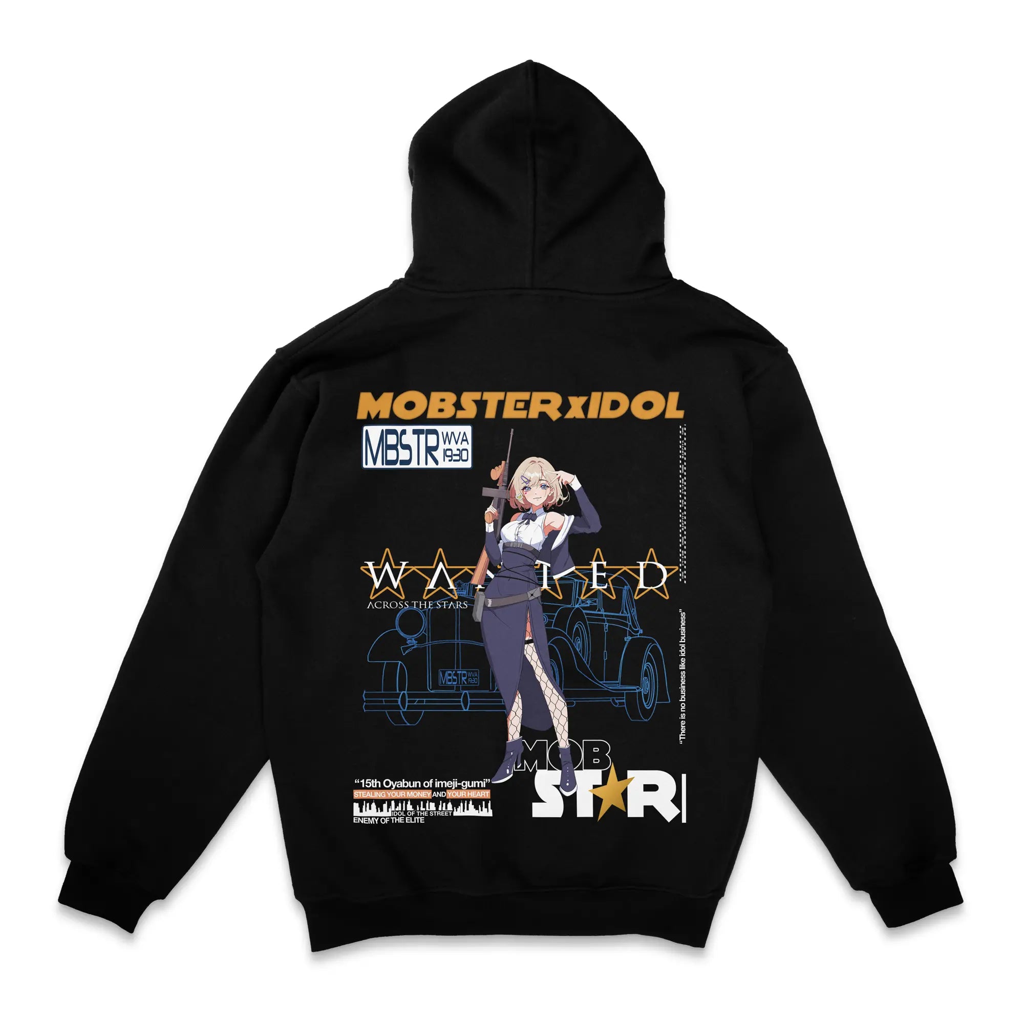 Mobstar Gen1 [Backprint] // Zip Hoodie