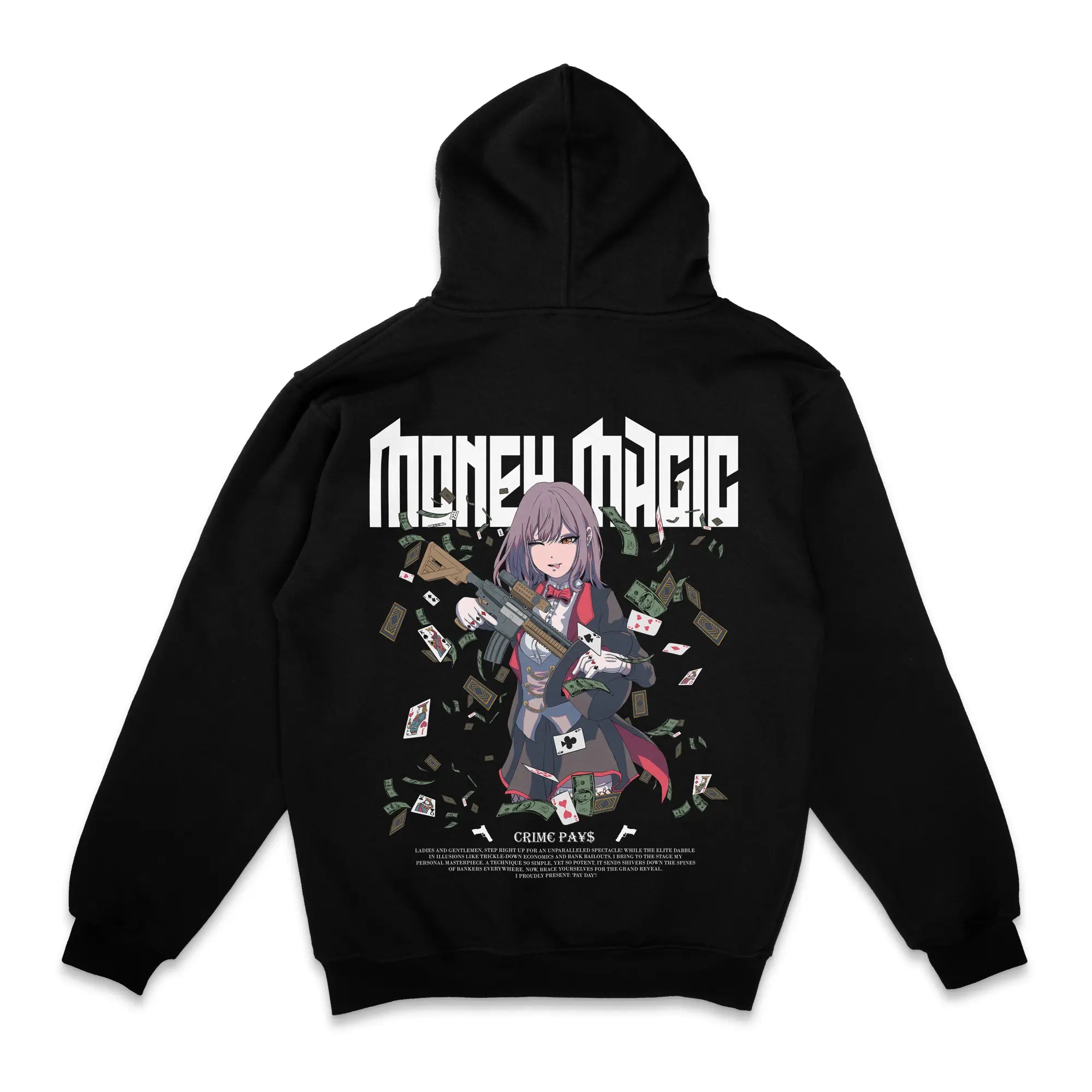 Mahou Shoujo Money Magic Gen2 [Backprint] // Zip Hoodie