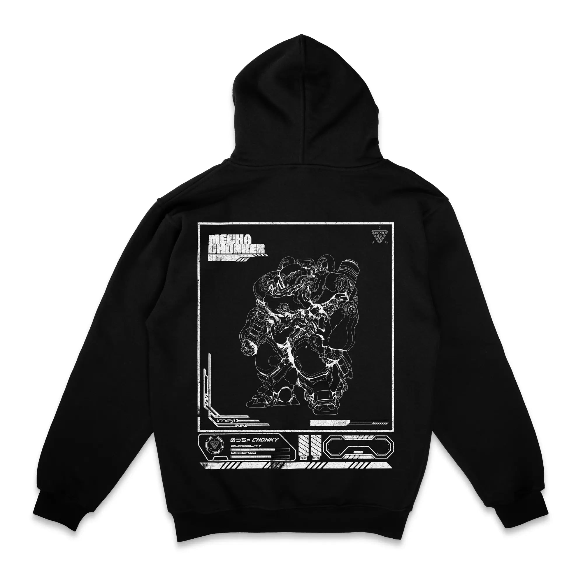 Mecha Chonker Chonker [Backprint] // Zip Hoodie