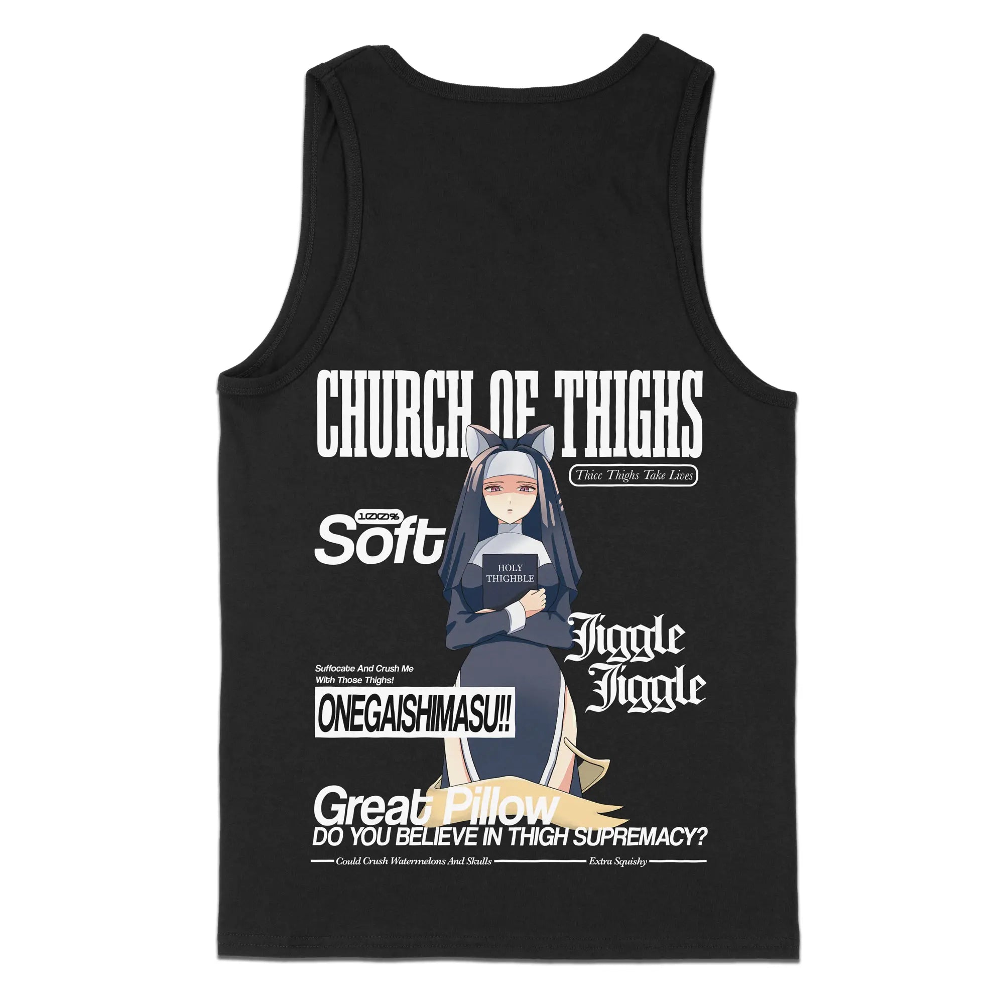 Church Of Thighs [Backprint] // Tanktop