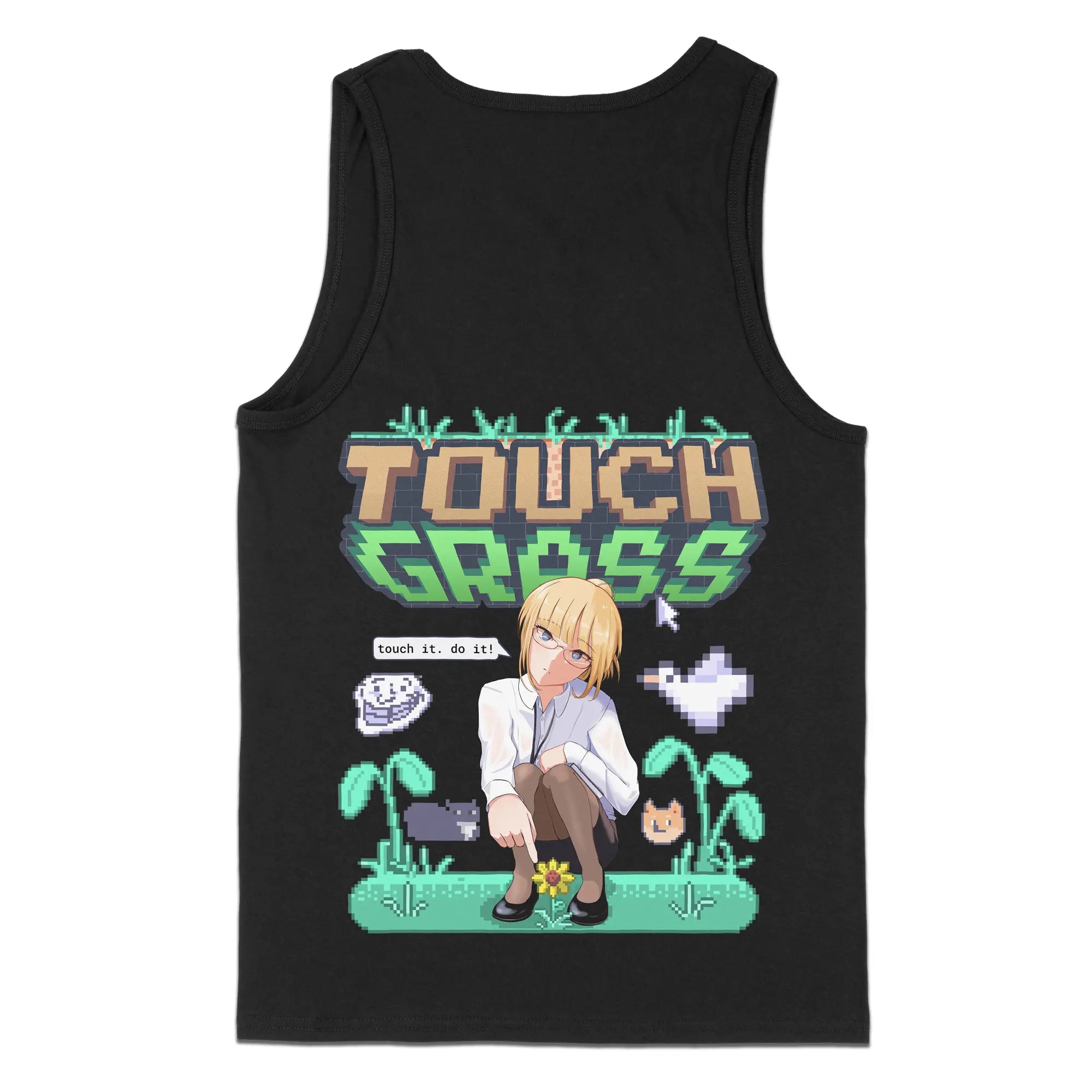 Touch Grass [Backprint] // Tanktop