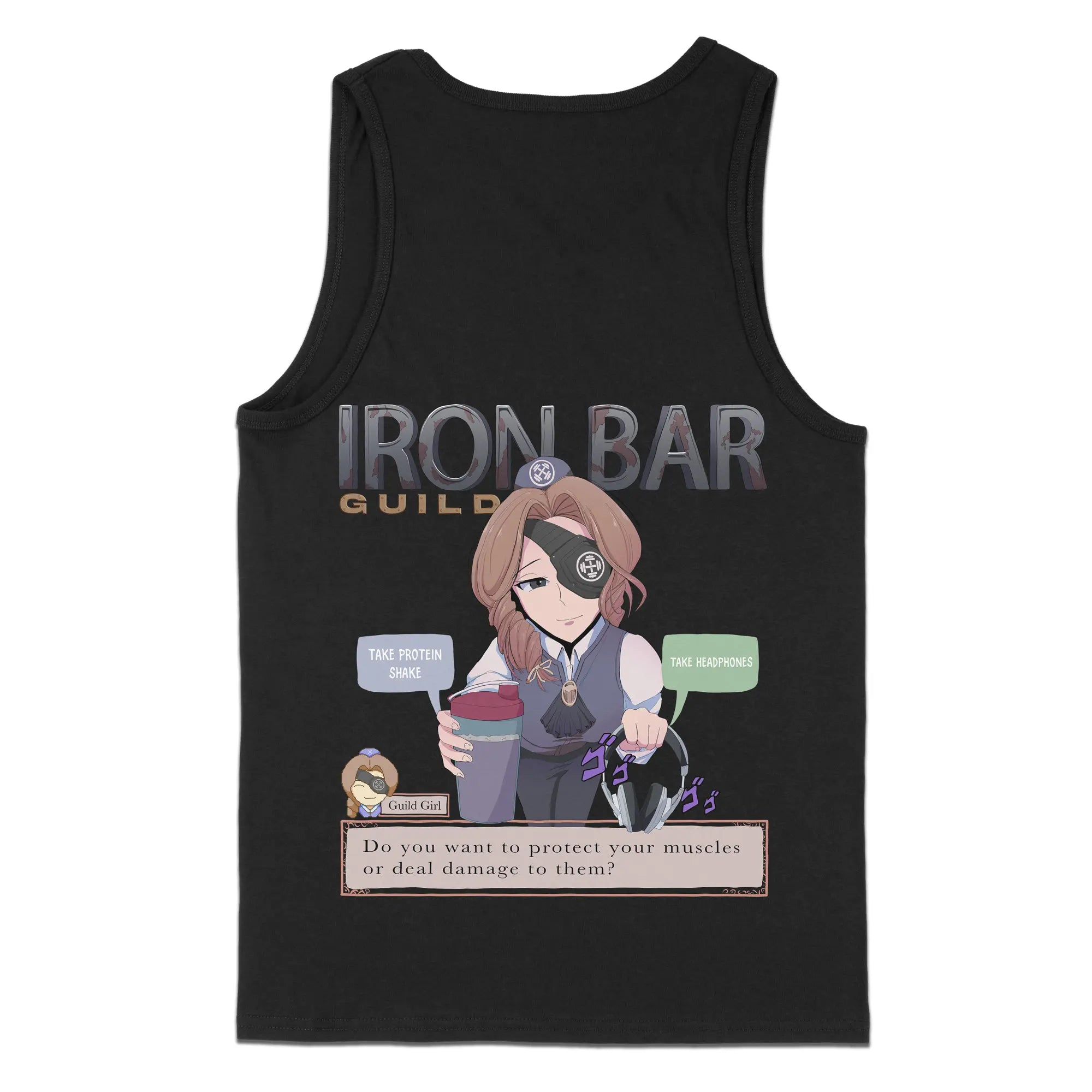 Iron Bar Guild [Backprint] // Tanktop