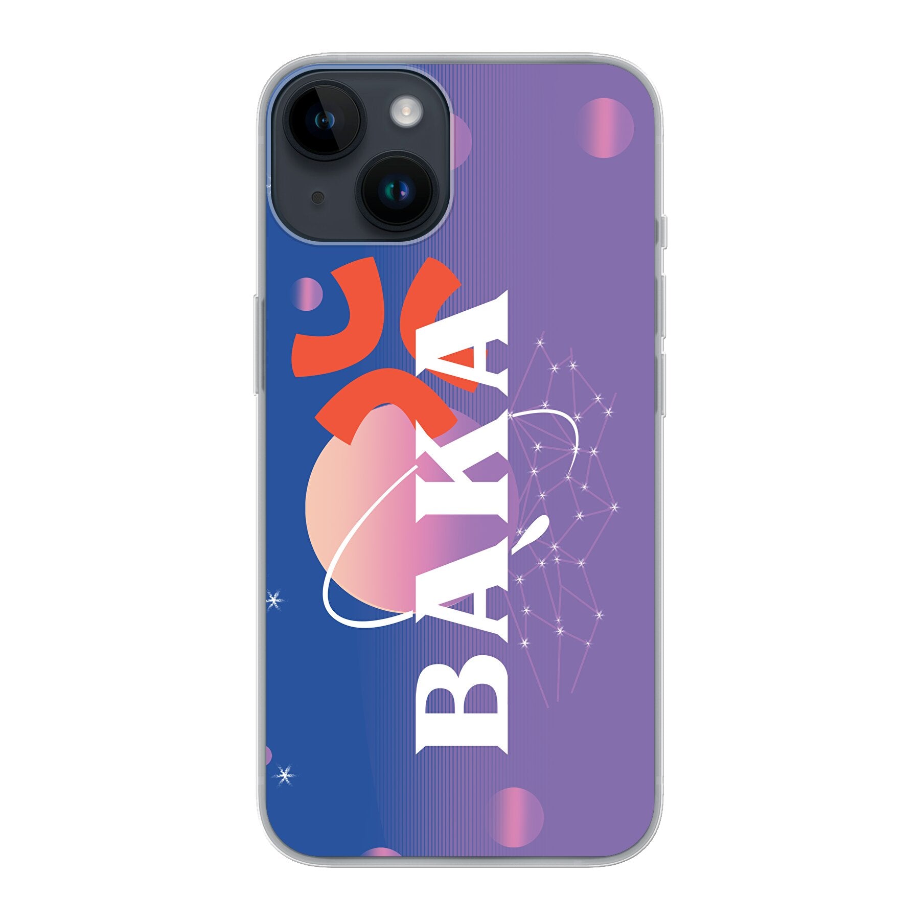 Baka Logo Vaporwave Gen2 // Apple Case