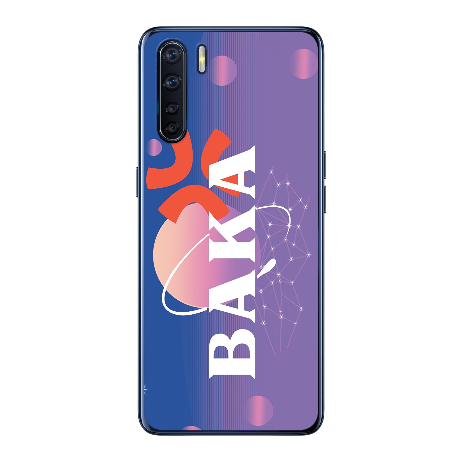 Baka Logo Vaporwave Gen2 // Oppo Case