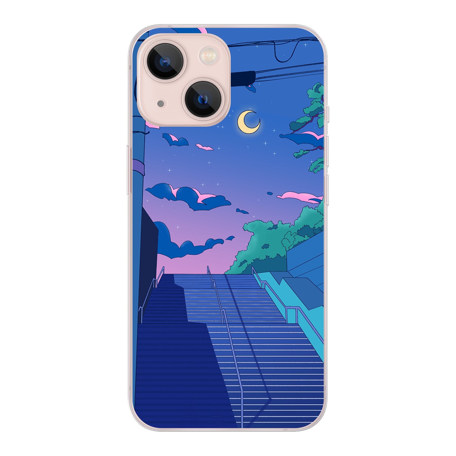 LoFi Starry Night // Apple case