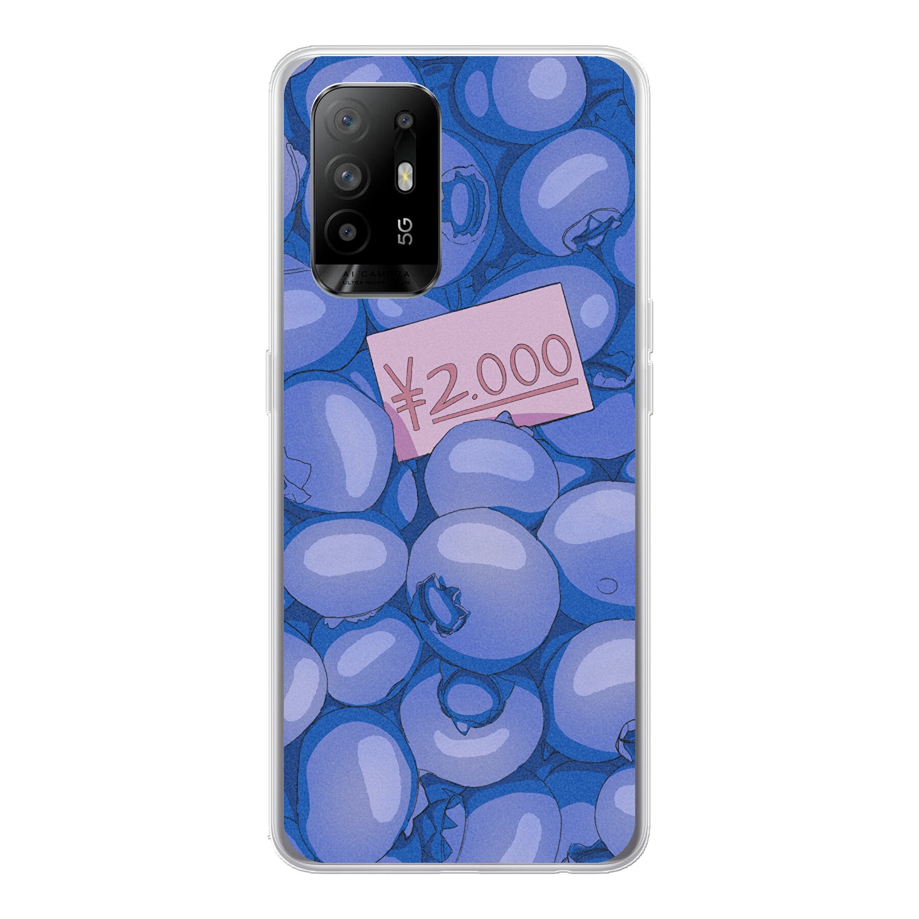 2000 Yen Blueberries // Oppo Hülle