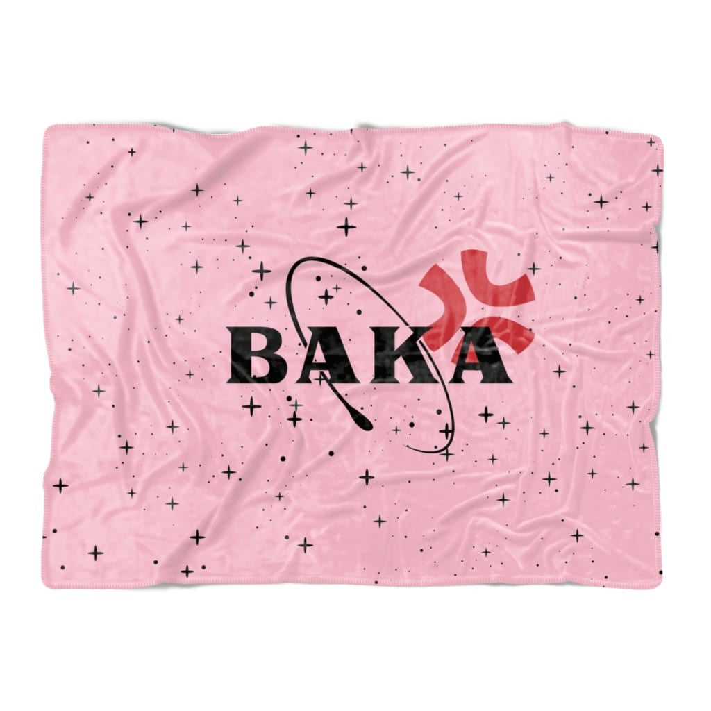 Baka Logo Pink Gen1 // Blanket (Premium)