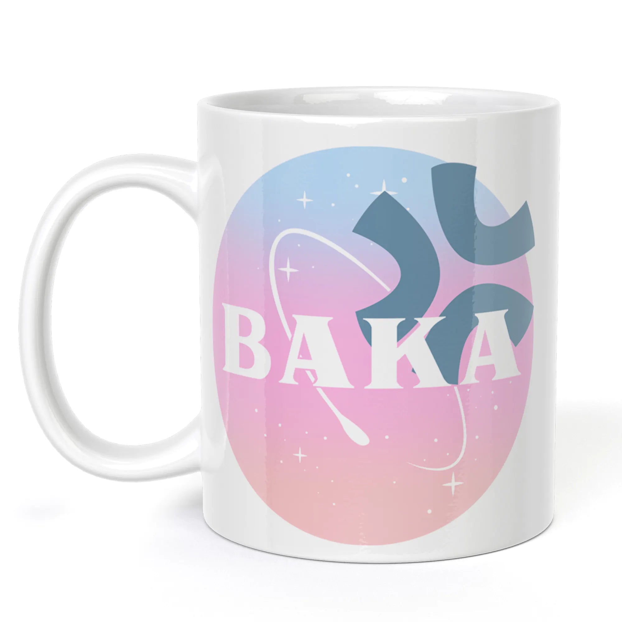 Baka Logo Pastel // Tasse